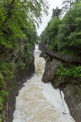 Ausable River at High Falls Gorge, NY July 2017