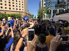 Golden State Warriors Victory Parade in Oakland 6-15-2017