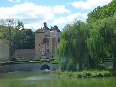 Château seen from the coach - Château de Sercy