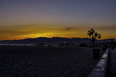Santa Monica Beach Sunset 052617