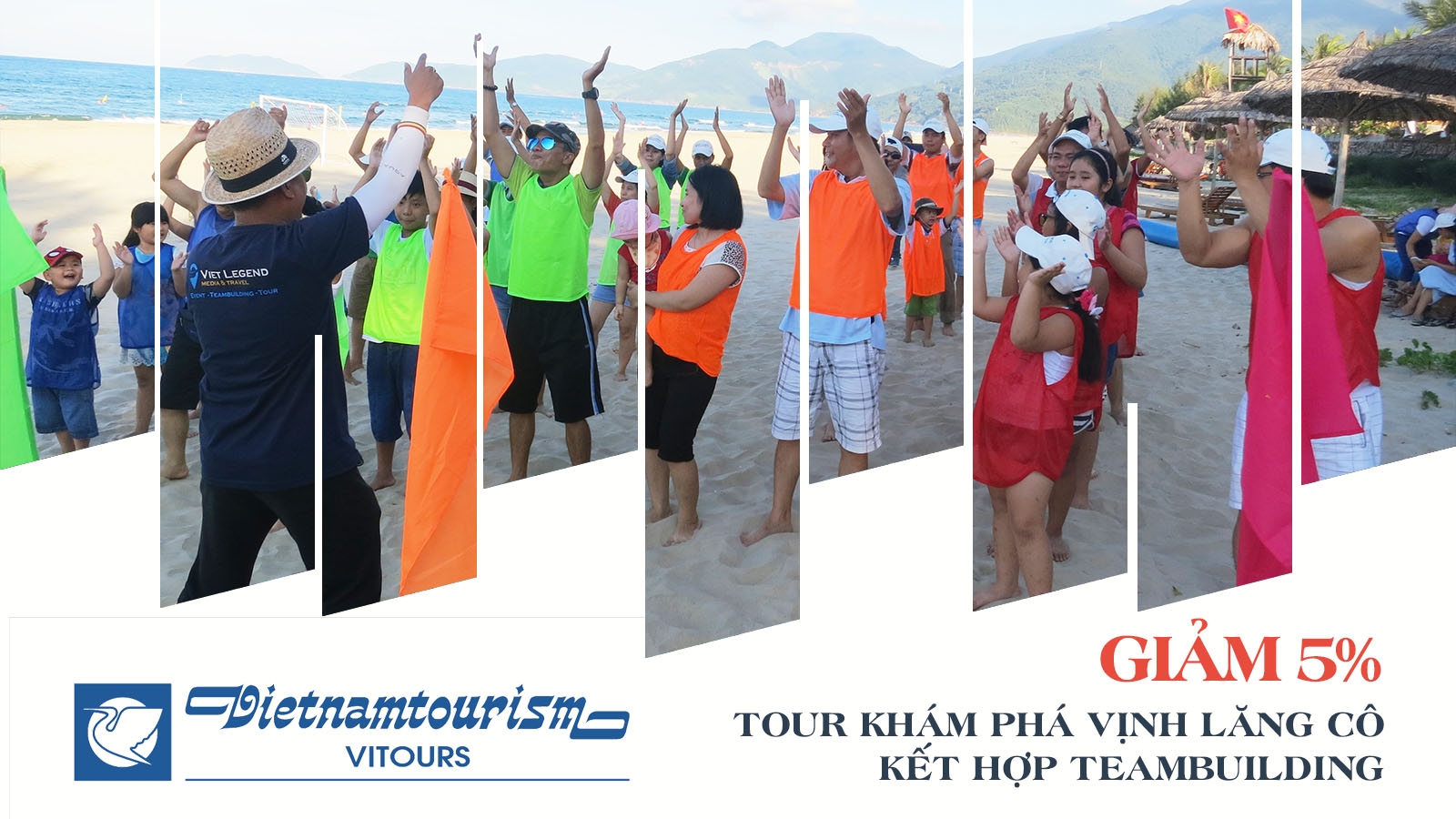 Vitours | Giảm 5% Tour tham quan Vịnh Lăng Cô kết hợp team building 1