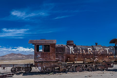 railway graveyard - Uyuni, Bolivia