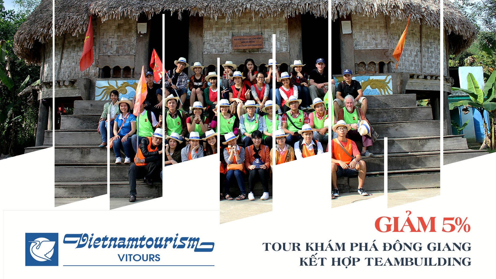 Vitours | Giảm 5% Tour du lịch khám phá Đông Giang kết hợp team building 2