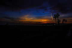 Sunset Santa Monica Beach 051617 All Photos by Morgan Genser 