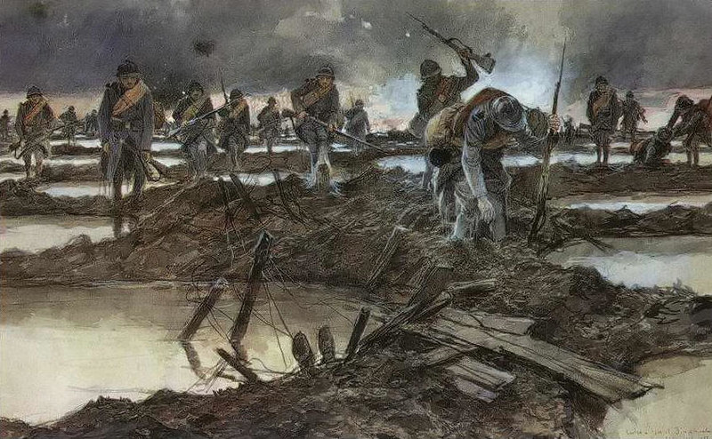 World War I by François Flameng