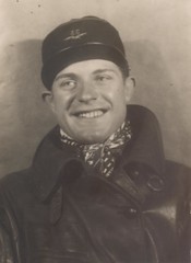Boite de photos aviateurs années 20
