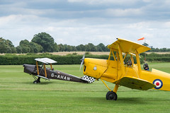 Old Warden Tiger Moth fly-in