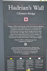 Chesters Bridge Abutment, Hadrian's Wall, Northumberland.