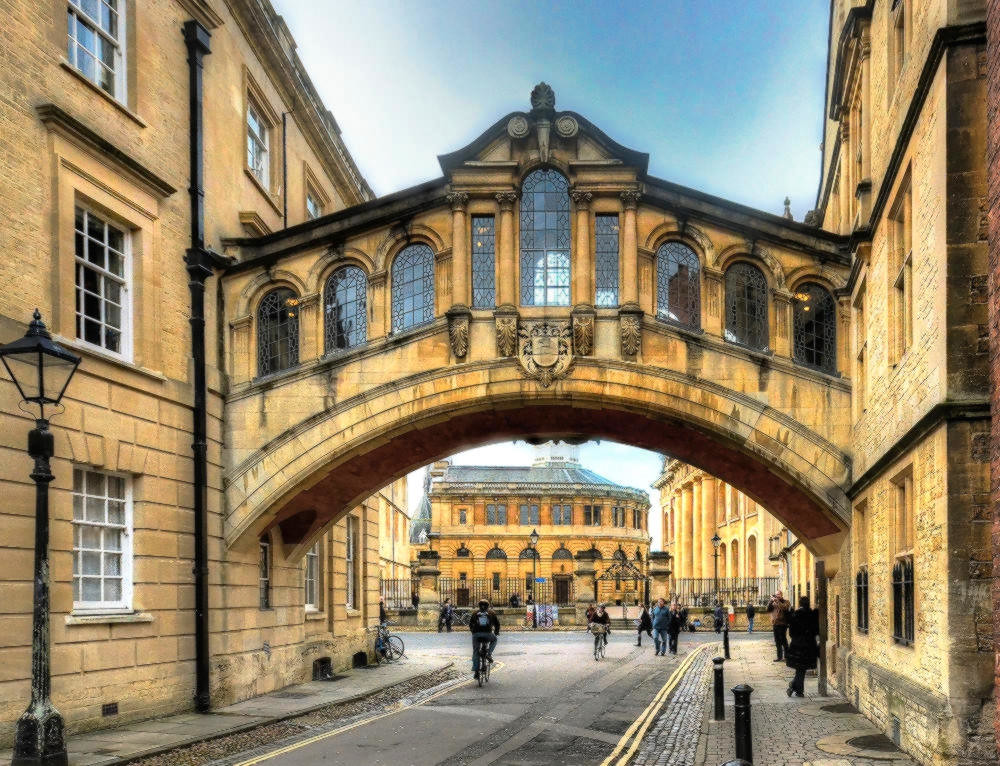 The Bridge of Sighs, Oxford. Credit Baz Richardson