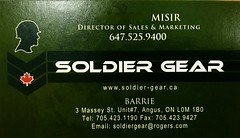 Soldier Gear, Angus, ON