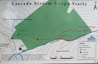 Cascade Stream Gorge Trails Map