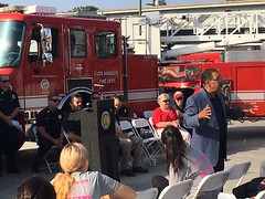 LAFD Holds Girls Camp in West Los Angeles