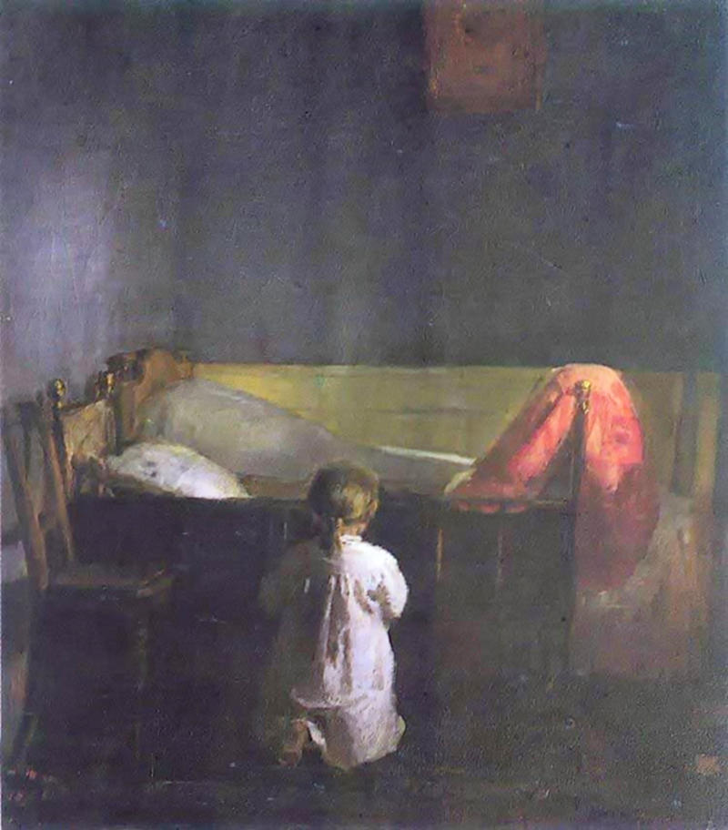 Evening Prayer by Anna Ancher, 1888