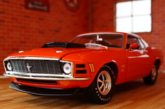 1970 Ford Mustang Boss 429 diecast 1:24 made by M2 Machines