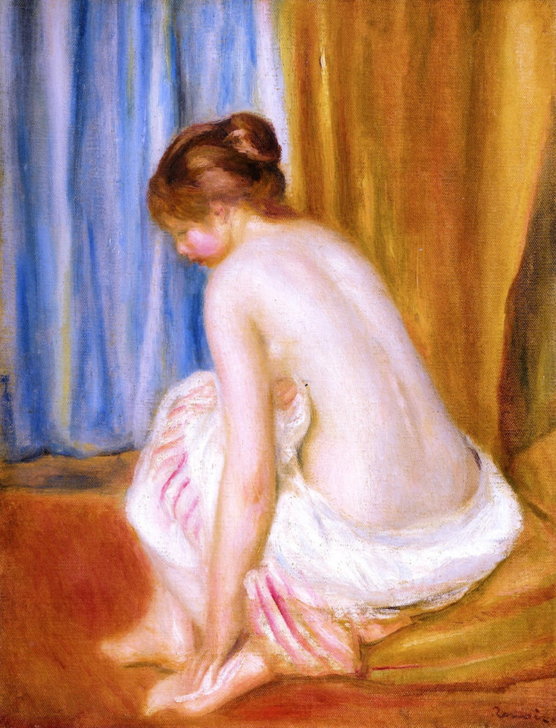 Bather by Pierre Auguste Renoir, 1893