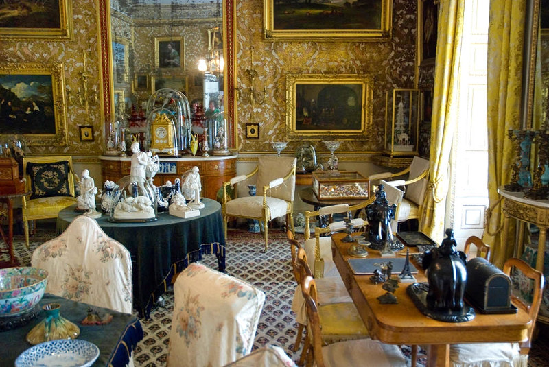 The Drawing Room at Calke Abbey, Derbyshire. Credit Thomas Quine