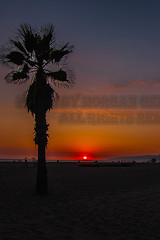 Santa Monica Beach Sunset 091917