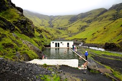 Seljavellir - geothermal swimmingpool - South Iceland (June 2017)