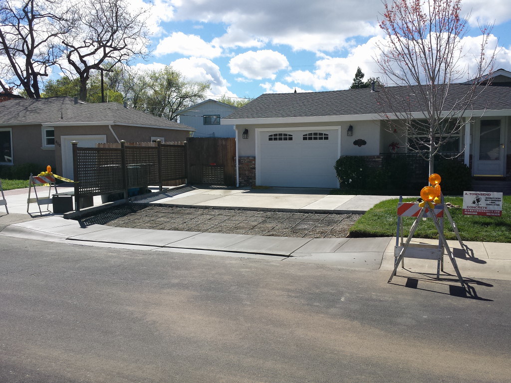 ADA Compliant Driveway Approach in Vacaville