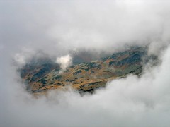 Tatra Mountains in the mist