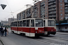 Kramatorsk Straßenbahn 1992 und 2001