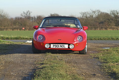 2008 My TVR Griffith in countryside