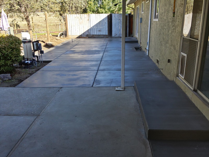 Concrete Patio Expanded In Vacaville