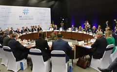 A V4 + Keleti Partnerség országainak találkozója
