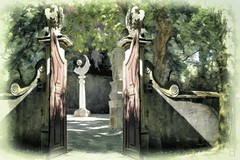 The Garden Of Statues - Illustrated Book