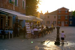 Italia - Venezia - Burano (La Sera)