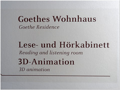 Weimar / Goethes Wohnhaus