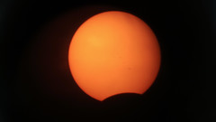 Eclipse Parcial de sol en Gran Canaria (21/08/2017)