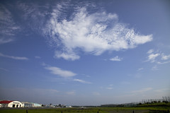 A SMALL AIRPORT, SOME PARKS AND CLOUDS - CXI