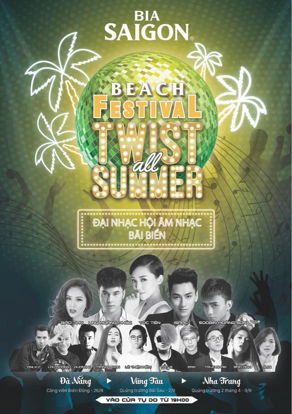 Beach Festival Twist all Summer - Bia Sài Gòn