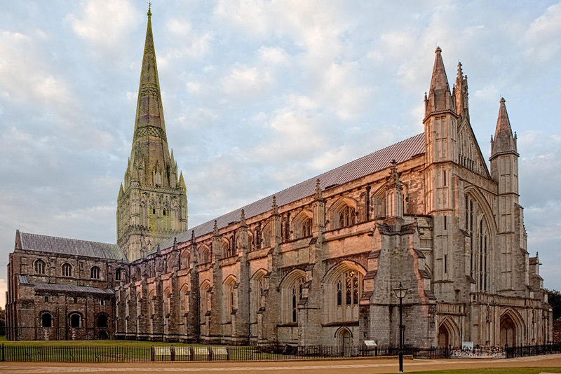 What Winchester Cathedral might have looked like with its spire intact