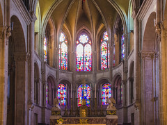 Le chœur roman de la cathédrale Saint-Jean