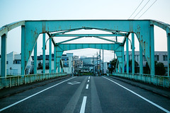 Bridge over Sakuragawa - Mito, Japan