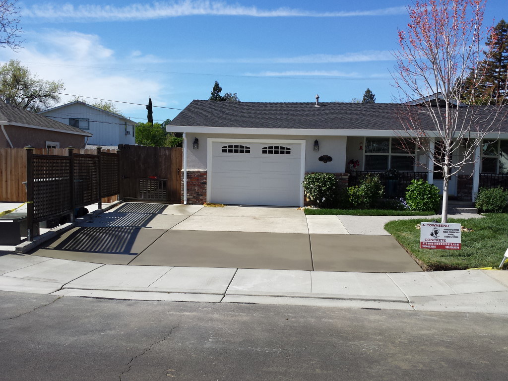 Driveway Modification in Vacaville