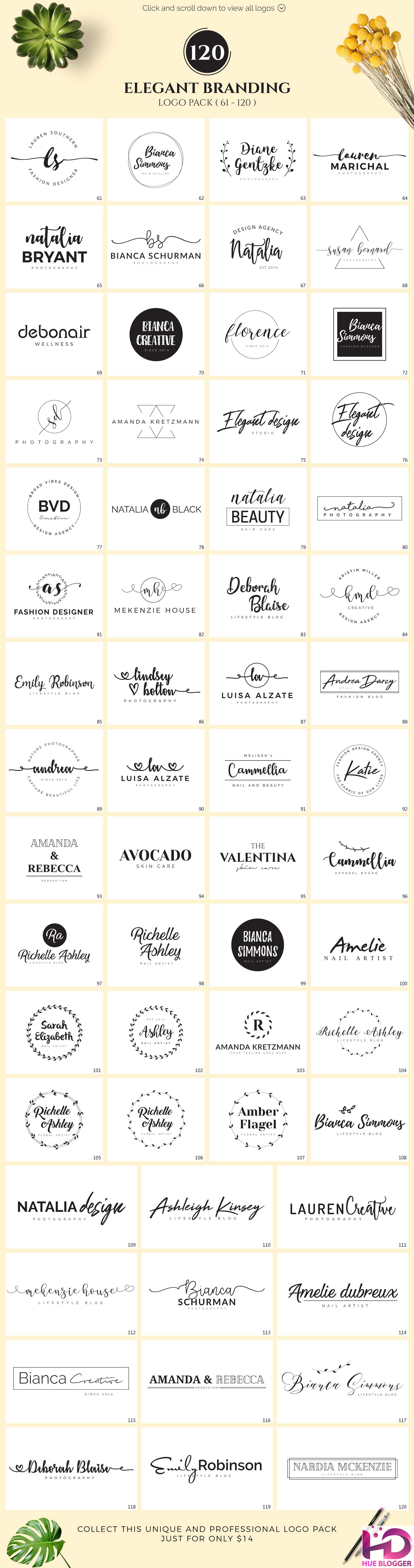 100+ Mẫu thiết kế logo chữ dành cho designer
