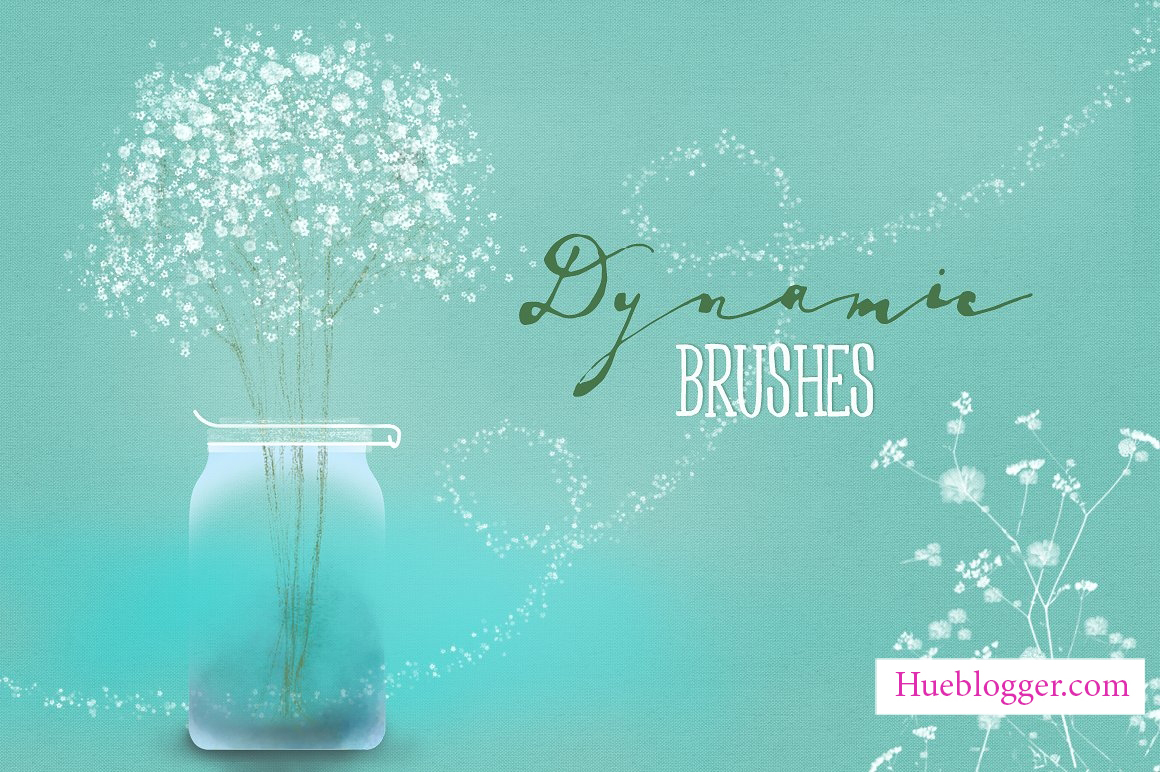 Brush hoa baby nhẹ nhàng cho thiết kế sáng tạo