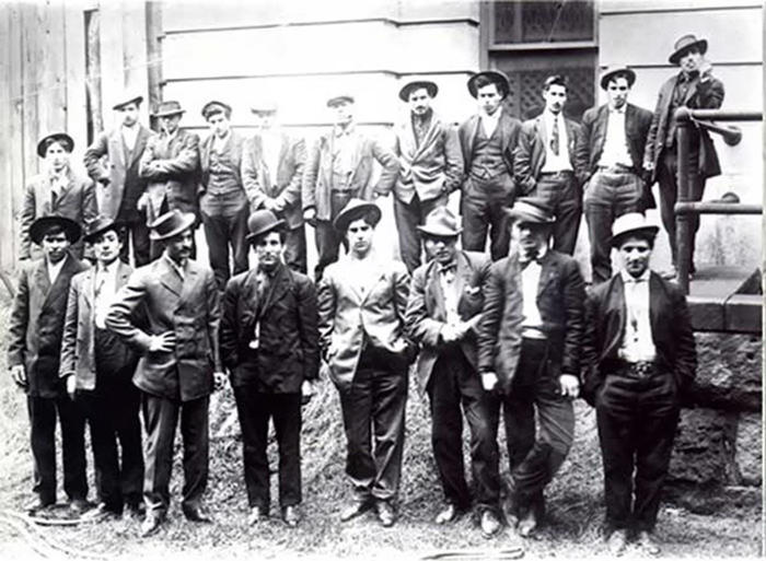 Members of the Five Points Gang of New York City