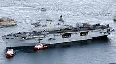 Forces - Royal Navy - HMS Ocean - 11 September 2017