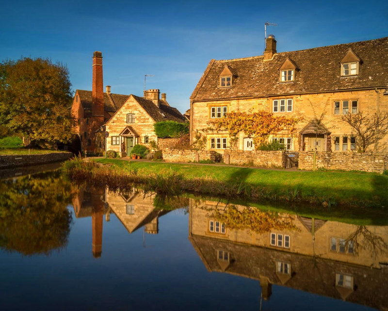 The Mill at Lower Slaughter, Cotswolds, Gloucestershire. Credit Phil Dolby, flickr