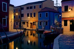 Italia - Venezia - Burano (la Notte)