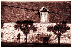.. photographer at the gates of dawn .. French rural version