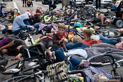 Cyclists Vigil & Die-In 4 September 2017