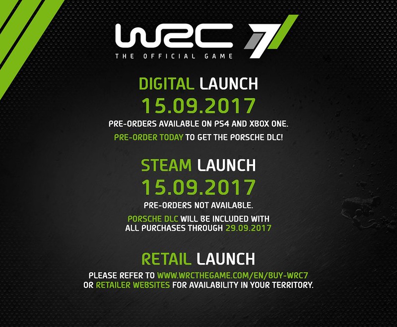WRC 7 Release