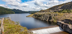 Llyn Brianne: Reservoir, Dam and Mountain Top.