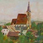 1942 Pfarrhof&Kirche Feuereisen1