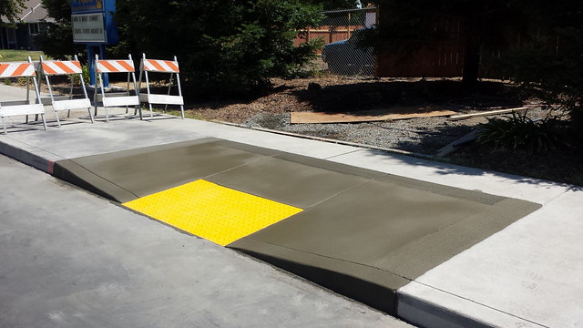 ADA Compliant Curb Ramp In Esparto - Solano County | Yolo County ...